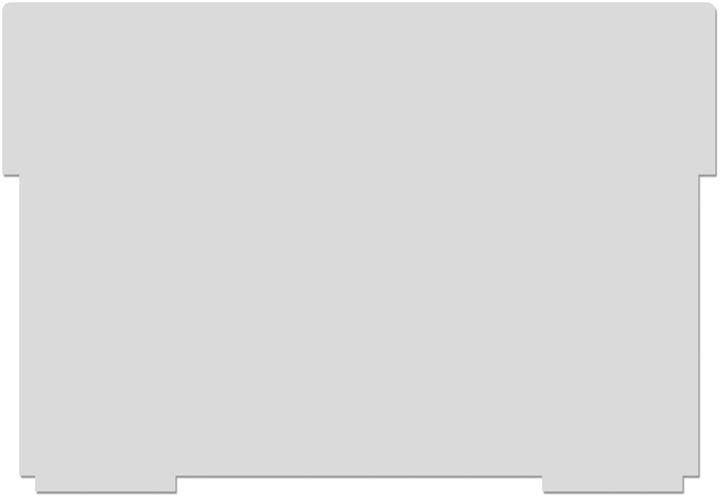 Produktbild Styro Oeko Schwenkplatten zu Karteikasten ohne Deckel (A4)