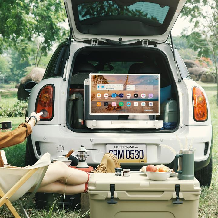 Actual product image LG StanbyME Go 27LX5QKNA 27" Touchscreen (27", LED, Full HD)