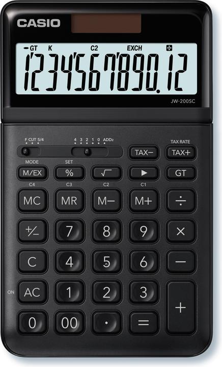 Actual product image Casio Jw-200sc (Solar cells, Batteries)