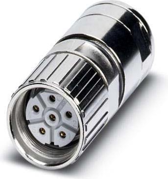 Produktbild Phoenix Contact M23 female crimp connector, 6 way