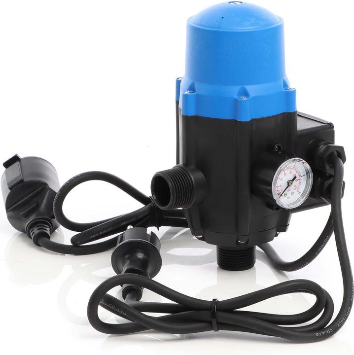 Immagine prodotto Wiltec Pressostato per pompe domestiche pompe per fontane SKD 2D 230V monofase cavo incluso (Pompa acqua sanitaria)