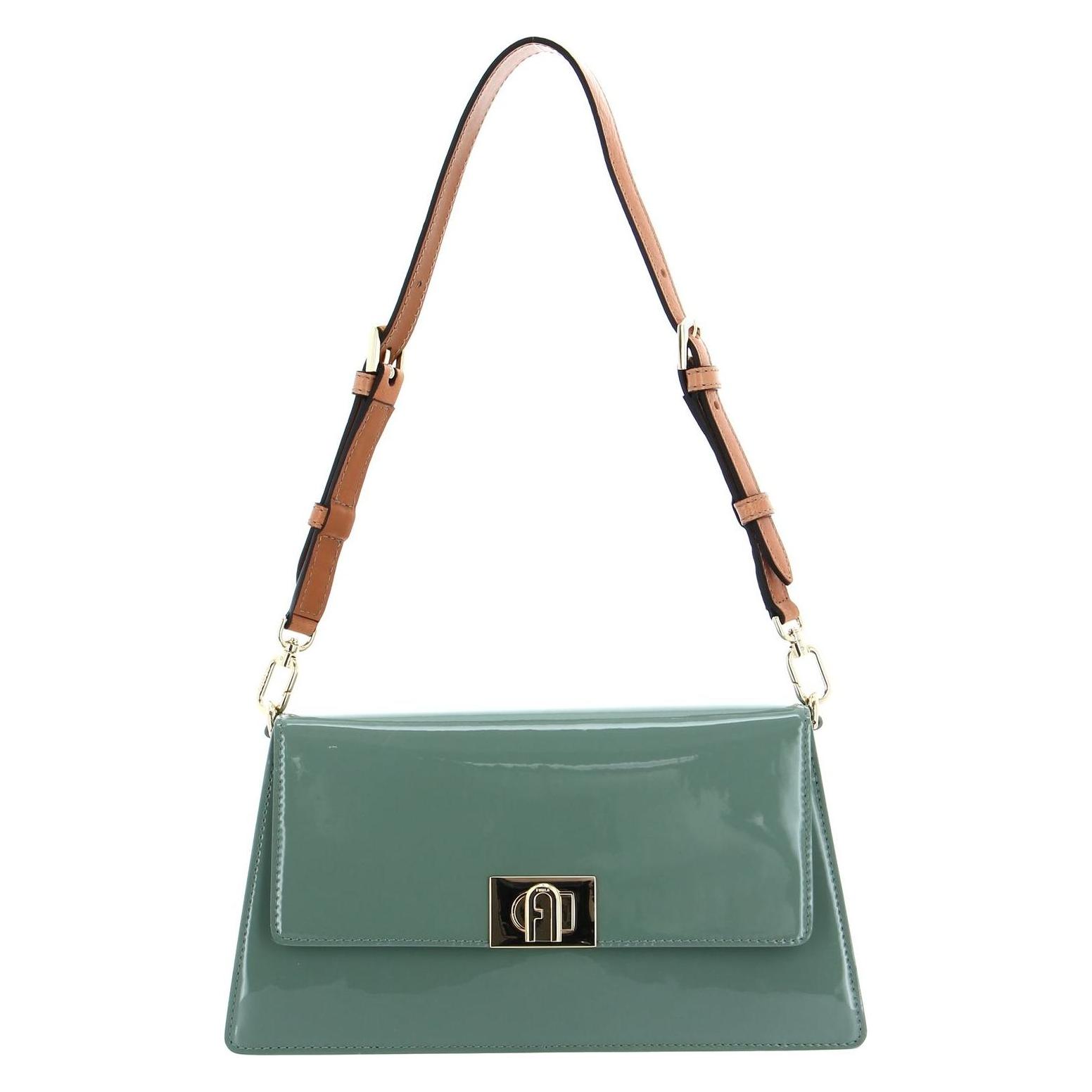 Furla, Damen, Handtasche, Zoe Shoulder Bag, Grün