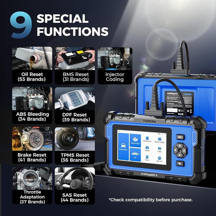 Produktbild Topdon ArtiDiag600S Scanner