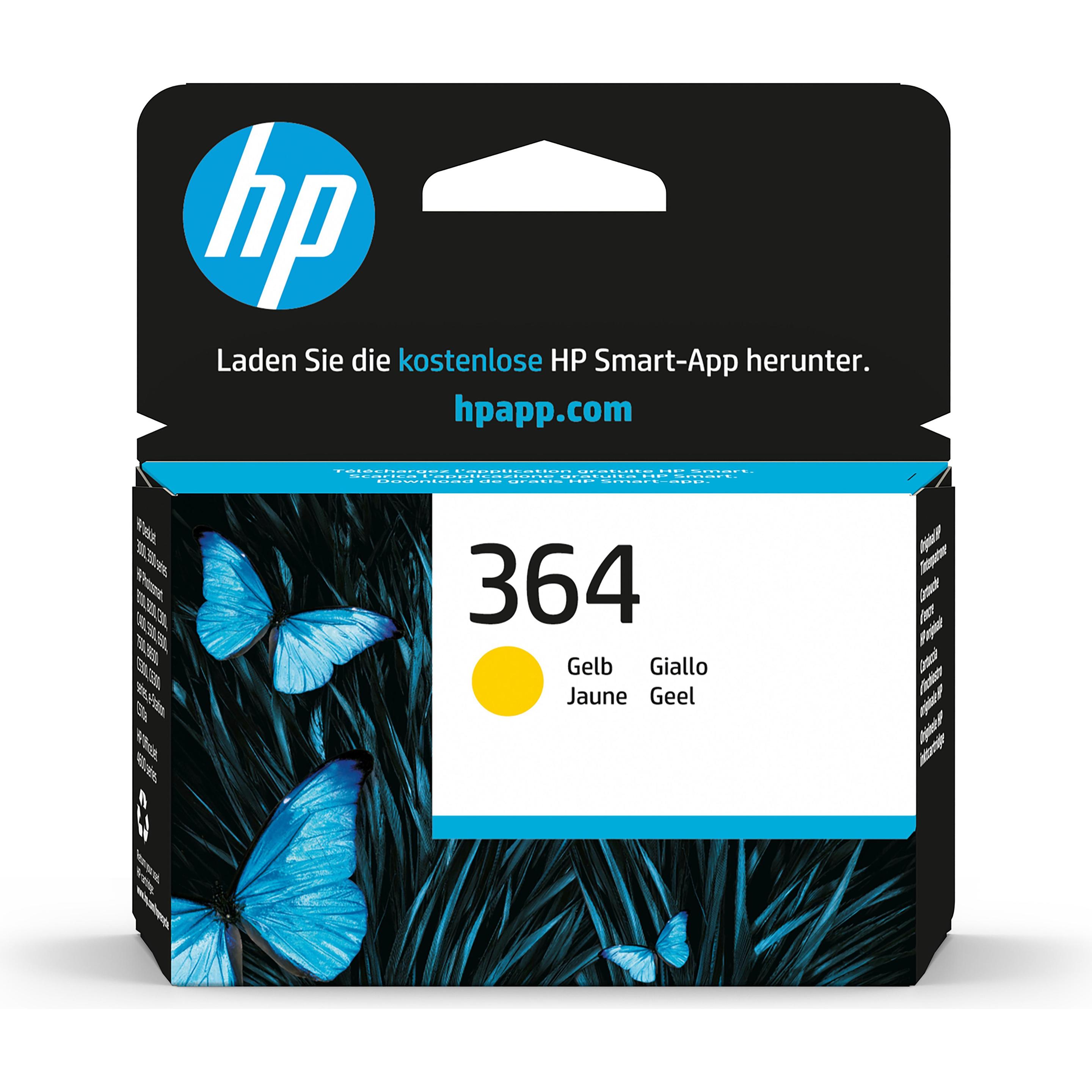 HP, Druckerpatrone, 364 (Y)