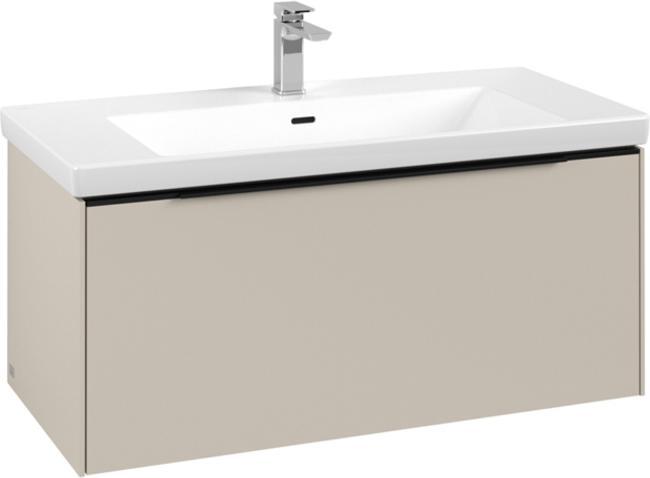 Cashmere Grey, Volcano Black