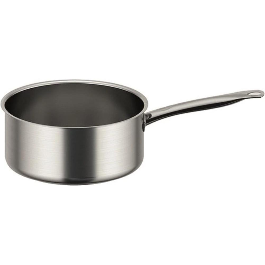 de Buyer PRIM'APPETY Stielkasserolle Ø14cm, Induktion, Pfanne + Kochtopf, Silber