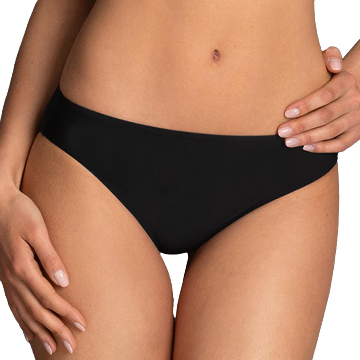 Rosa Faia, Damen, Bikini, Mix & Match Bikini-Slip / Unterteil, Schwarz, (42, XL)