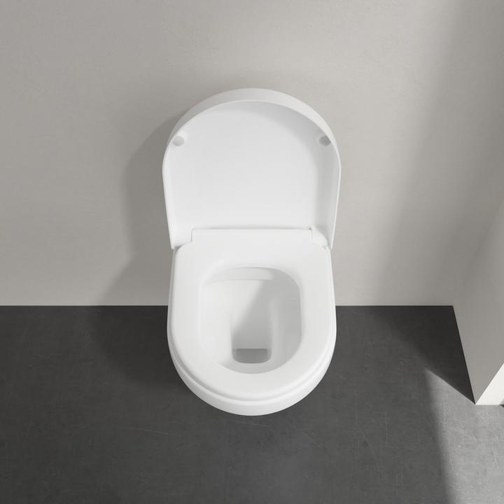 Produktbild Villeroy & Boch Architectura WC-Sitz Compact, mit Absenkautomatik und abnehmbaren Sitz