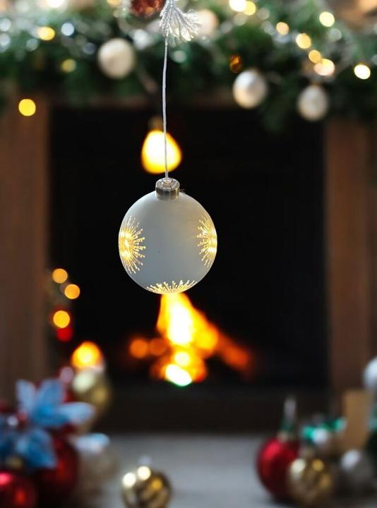 Immagine prodotto GuGus Palla di vetro LED argento