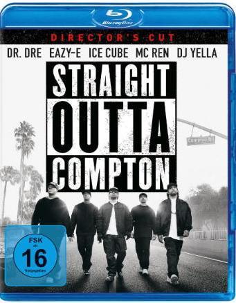 Straight Outta Compton Director's Cut (Blu-ray, 2015, Deutsch)