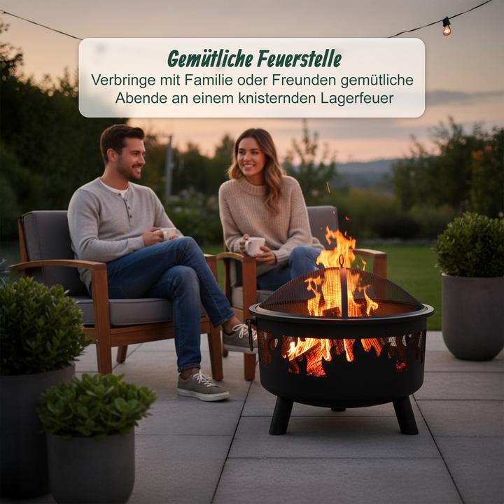 Produktbild Relaxdays Feuerschale (66 cm)