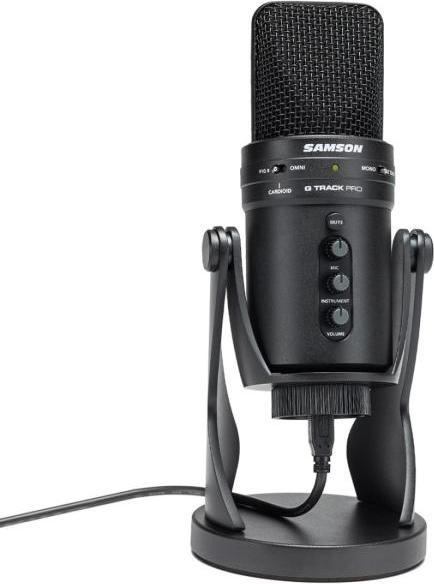 Actual product image Samson G-Track Pro with spider black with articulated arm