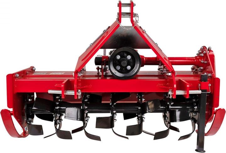 Produktbild Dema Bodenfräse Rotorfräse Heckfräse Ackerfräse Fräse Anbaugerät 125 cm für Traktor bis 30 PS