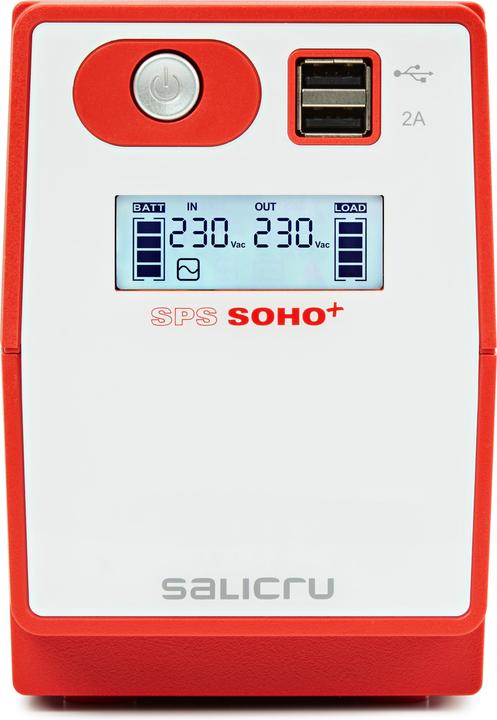 Actual product image Salicru SPS SOHO+ SPS.650.SOHO+ - UPS - AC 230 V (0.65 VA, 360 W, Line-interactive UPS)