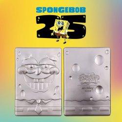 Thumbnail - Fanattik BOB L'EPONGE - 25ans - Lingot en Métal - Limited Edition Silver