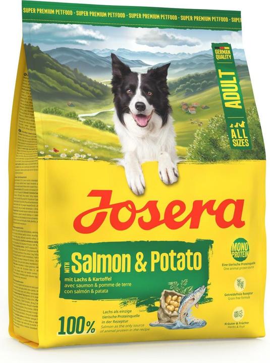 Immagine prodotto Josera Salmone e patate senza cereali (Senior, Adulto, 1 pz., 900 g)