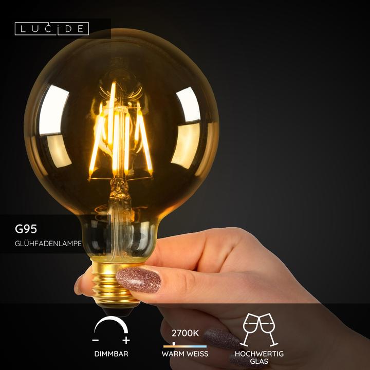 Image du produit Lucide E27 (E27, 5 W, 600 lm, 1 x, E)