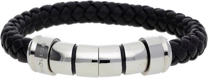 Immagine prodotto Police Bracciale (23 cm, Acciaio inossidabile, Cuoio)