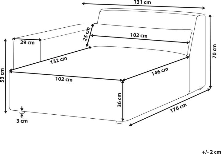 Actual product image Beliani Hellnar