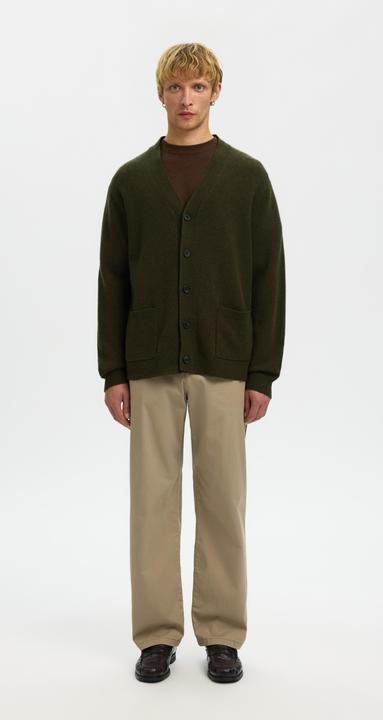 Actual product image Selected Wollmix Strickjacke (XXL)