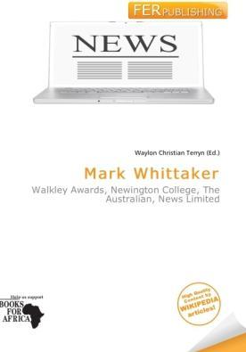 Actual product image Mark Whittaker (Waylon Christian Terryn, 2011)