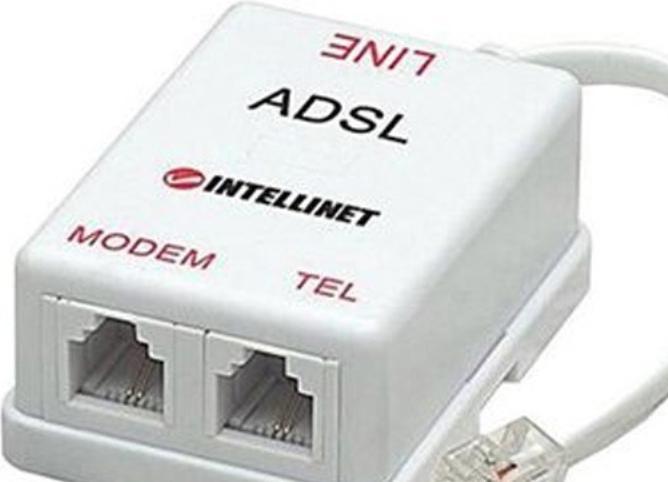 Actual product image Intellinet ADSL Modem Splitter Adapter (RJ-11, RJ11 (2x))