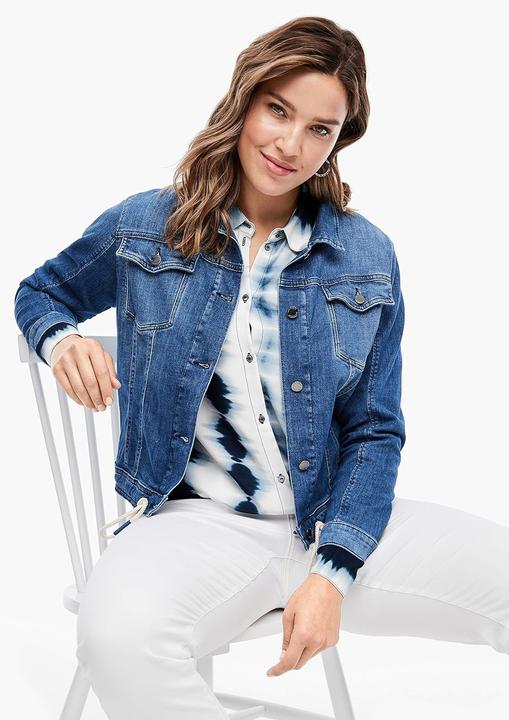 Actual product image Triangle Jeansjas voor dames, blauw (deep blue), 50 (50)