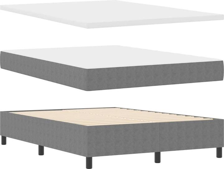Actual product image vidaXL Boxspringbett (140 x 190 cm)