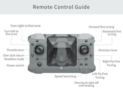 Produktbild Havetime Wifi 4K HD Quadcopter FPV Drohne (15 min, 40 g)