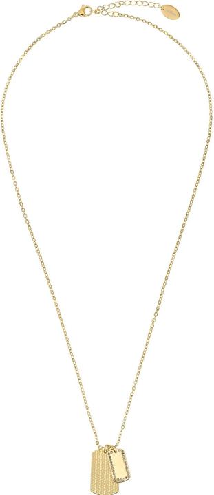 Immagine prodotto S.Oliver Collana da donna, acciaio inossidabile, zirconi sintetici. (Acciaio inossidabile, 55 cm)