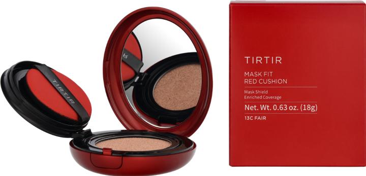 Productafbeelding TirTir Mask Fit Red Cushion Foundation - Volledig dekkend, gewichtloos, Skin Fit (Beurs #13C)