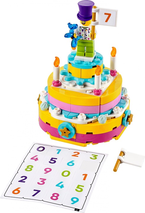 Produktbild LEGO Geburtstagstorte (40382, LEGO Classic)