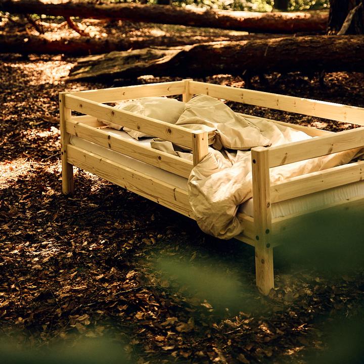 Actual product image Flexa Classic bed with back railing (90 x 200 cm)