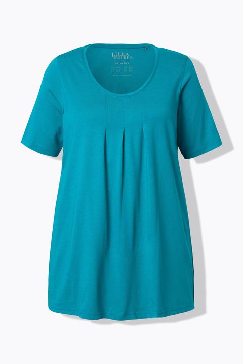 Actual product image Ulla Popken Essential Front Pleat Tee (46, 48)