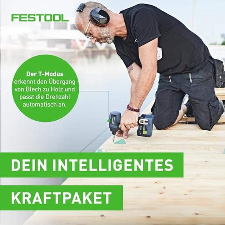 Produktbild Festool TID 18 5,0/4,0-Set TPC 18/4 (Akkubetrieb)