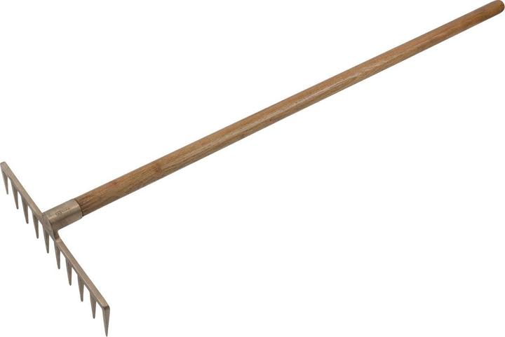 Actual product image KS Tools BRONZEplus Rake with handle 1600 mm