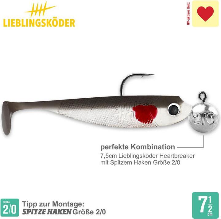Produktbild Lieblingsköder Heartbreaker (7.50 cm)