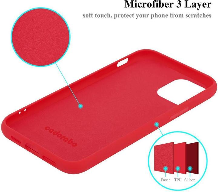 Produktbild Cadorabo TPU Liquid Silicone Case Hülle (Apple iPhone 13 mini)