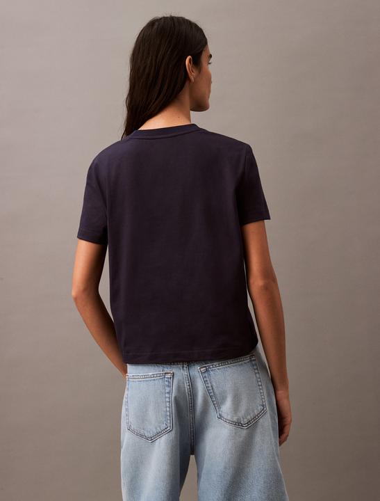 Produktbild Calvin Klein Jeans Ss Flocked Logo Cn Tee (XS)