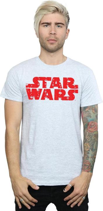Immagine prodotto Star Wars Christmas Logo Maglietta Uomo (S)