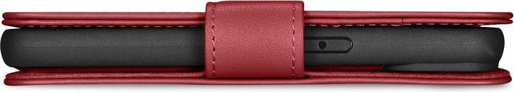Actual product image iCarer magazine wallet case 2 in1 cover iPhone 14 Pro Max Leather flip cover AntiRFID Red (WMI14220728-RD) (Apple iPhone 14 Pro Max)
