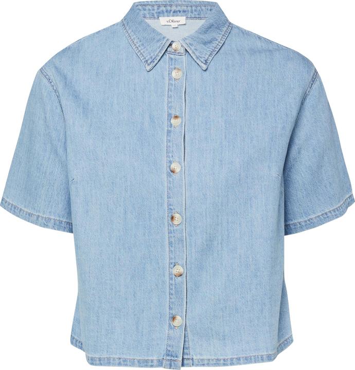 Produktbild s.Oliver Denim-Bluse im Relaxed Fit (50)