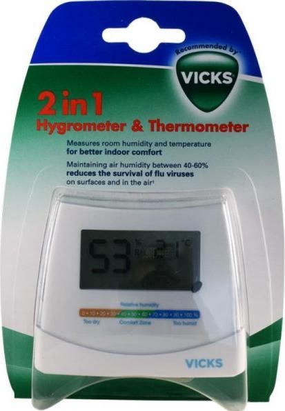 Produktbild Vicks 2in1 Hygrometer & Thermometer V70EMEA