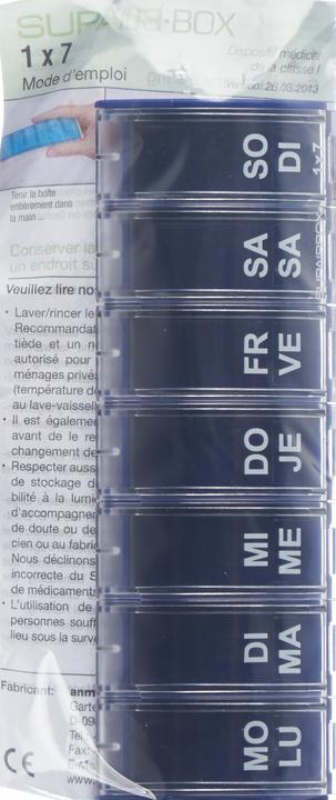 Image du produit Supairbox Wochendispenser