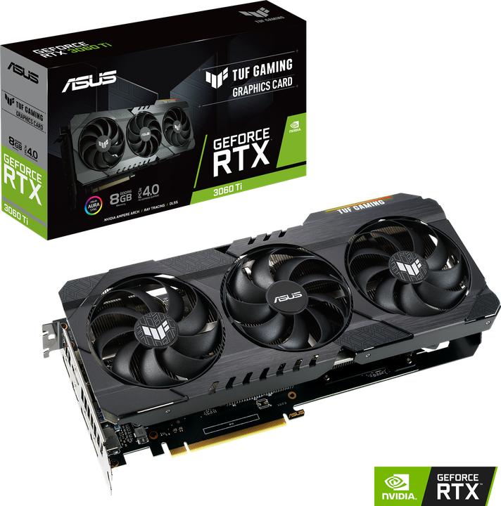 Produktbild ASUS GeForce TUF RTX 3060 Ti 8G-GAMING (8 GB)