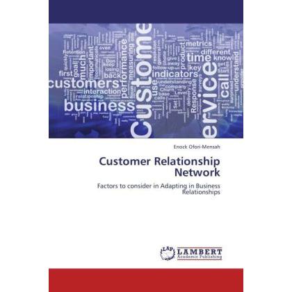 Customer Relationship Network, Fachbücher von Enock Ofori-Mensah
