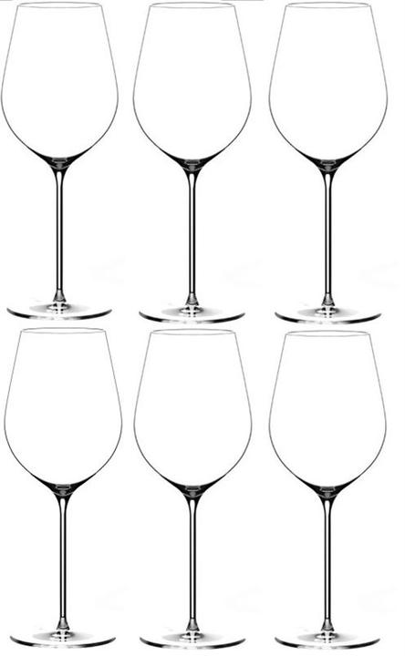 Actual product image Lehmann Glass series F. Sommier (45 cl, 6 Glasses, Wine glasses set)