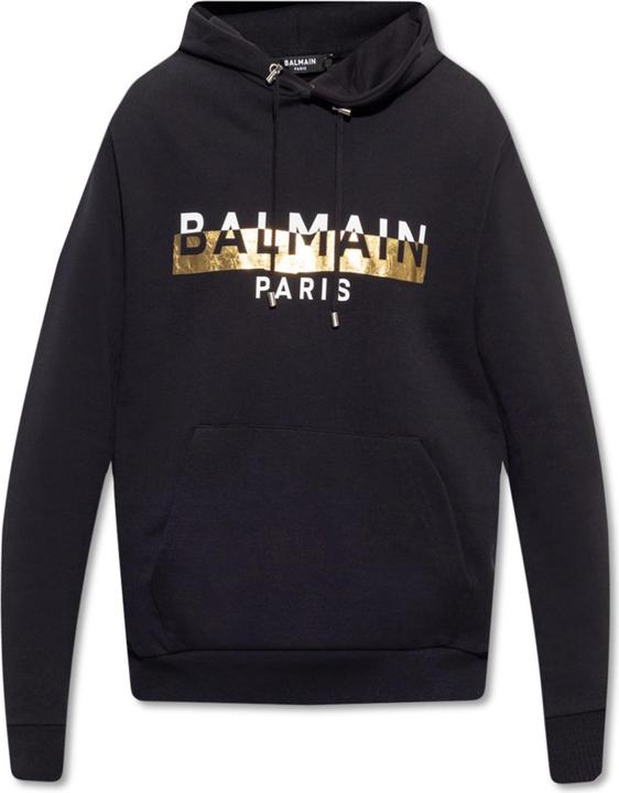 Balmain Logo Hooded Sweatshirt (S)