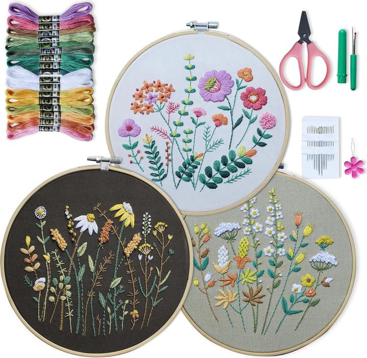 Activity Board Stickset für Erwachsene - Blumenmuster
