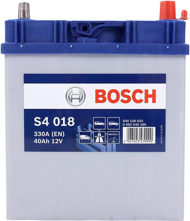 Bosch Automotive S4 018 (40 Ah, 330 A, 12 V)